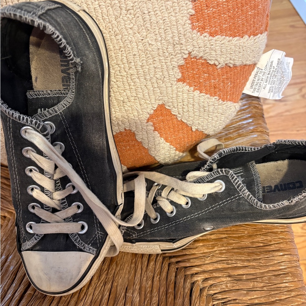 Converse Black and White Canvas Shoes